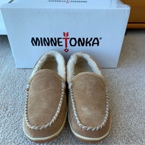 Women’s Minnetonka Tempe Moccasins, Cinnamon (Size 6)